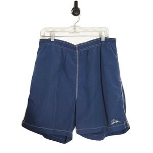 Tommy Bahama Relax Blue Swim Shorts Board Sz Large
